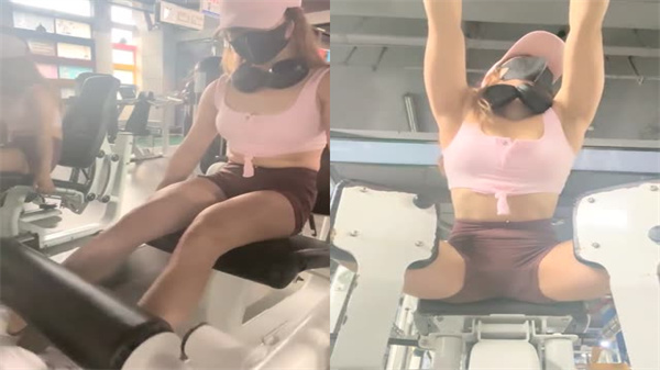 【第二部】健身女神桃桃健身房自慰实录！蓝牙跳蛋深塞小穴，高潮潮吹喷水不止 海报