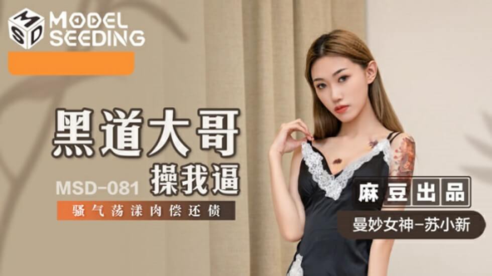 麻豆：黑帮大佬内射讨债，骚货苏小新肉偿高潮喷水 海报