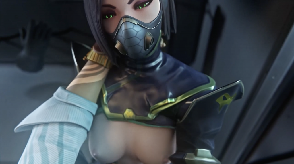 【3D巨乳】无畏契约：薇蝾×钱博尔秘密偷情 后入狂操呻吟高潮！ 海报