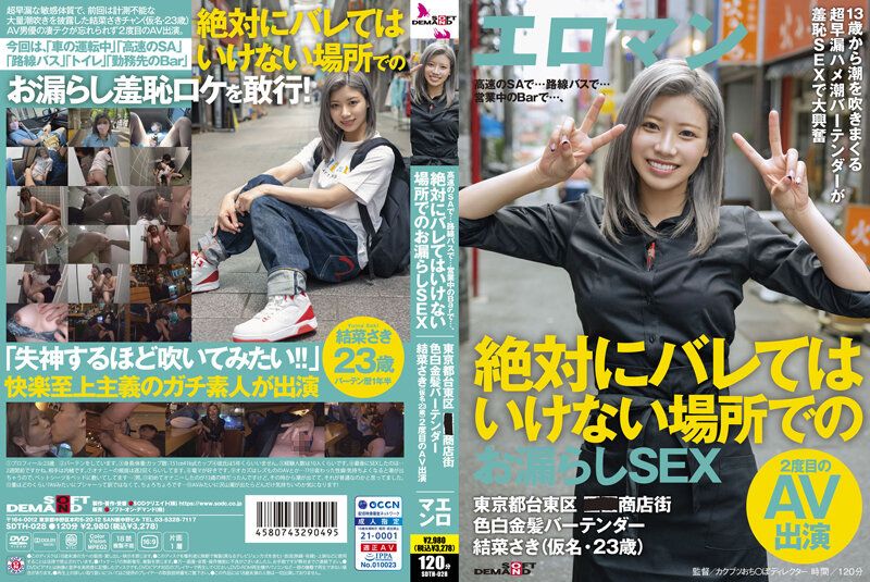 【人妻偷情】商店街后巷露出调教 结菜沙希潮吹失禁实录 SDTH-028-C 海报